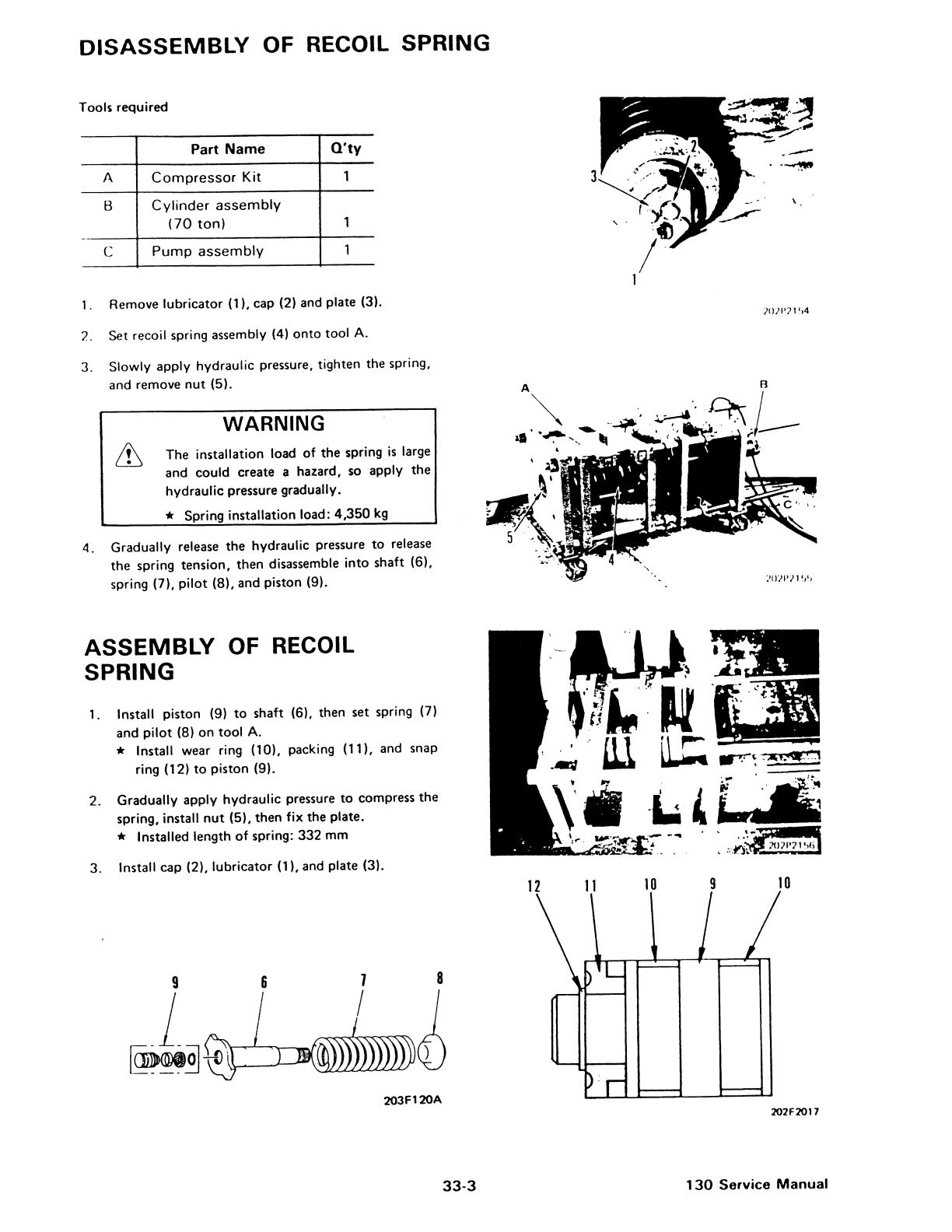 Bobcat 130 Hydraulic Excavator Service Repair Manual - Image 4