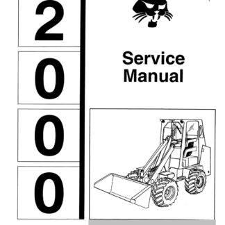Bobcat 2000 Wheel Loader Service Repair Manual