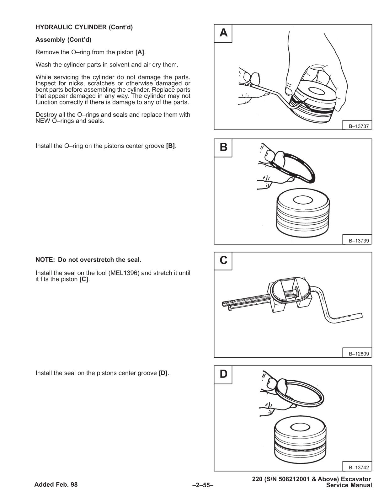 Bobcat 220 Excavator Service Repair Manual - Image 2
