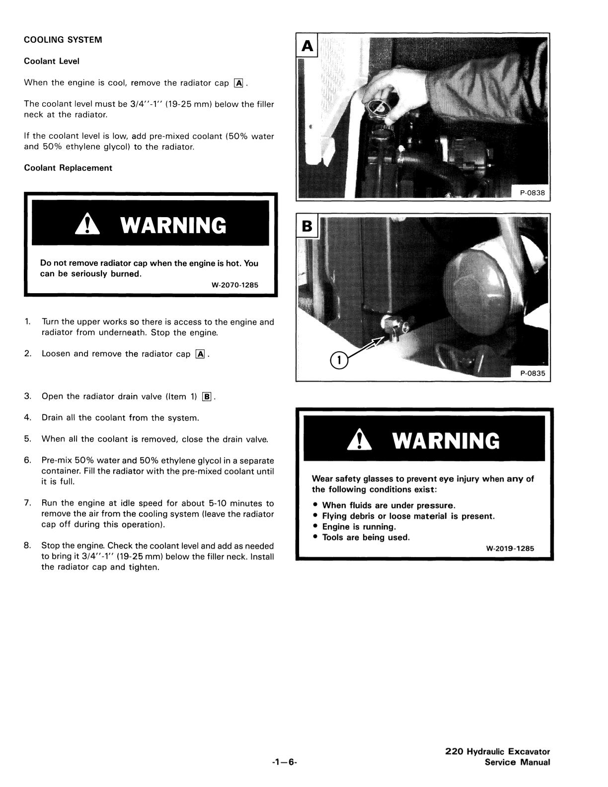Bobcat 220 Excavator Service Repair Manual - Image 2
