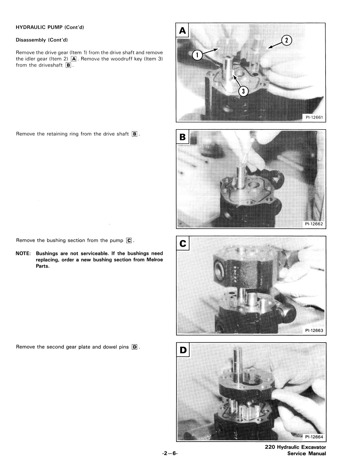 Bobcat 220 Excavator Service Repair Manual - Image 3