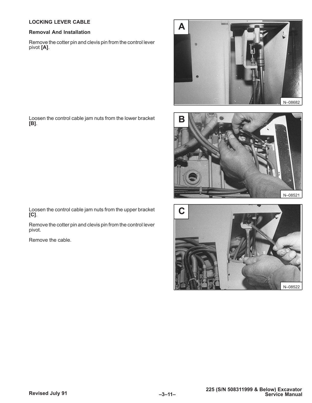 Bobcat 225 Excavator Service Repair Manual - Image 2