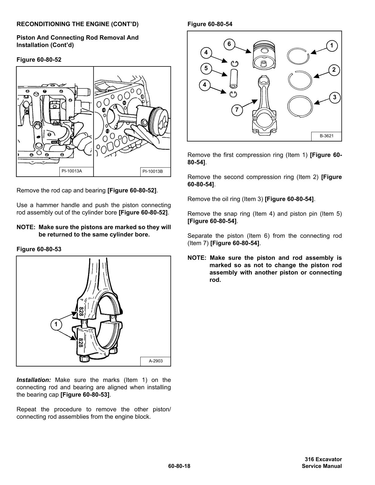 Bobcat 316 Excavator Service Repair Manual - Image 4