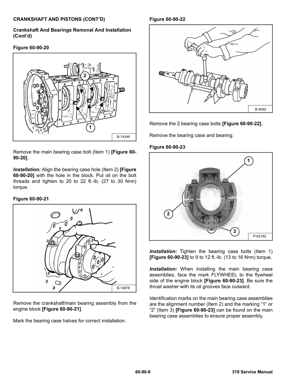 Bobcat 319 Compact Excavator Service Repair Manual - Image 3
