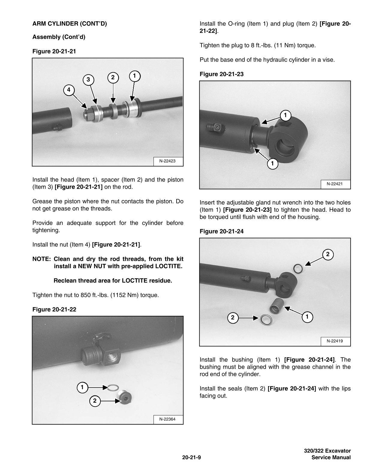 Bobcat 320 322 Excavator Service Repair Manual - Image 2