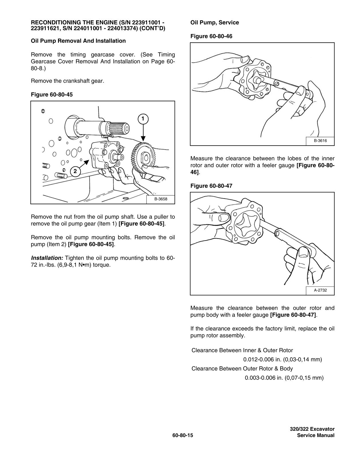 Bobcat 320 322 Excavator Service Repair Manual - Image 4