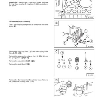Bobcat 320 322 Compact Excavator Service Repair Manual