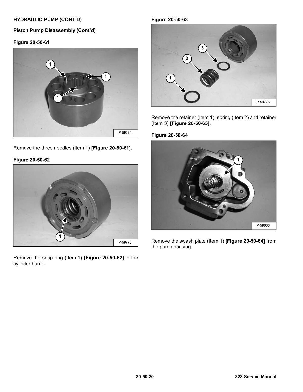 Bobcat 323 Compact Excavator Service Repair Manual - Image 2