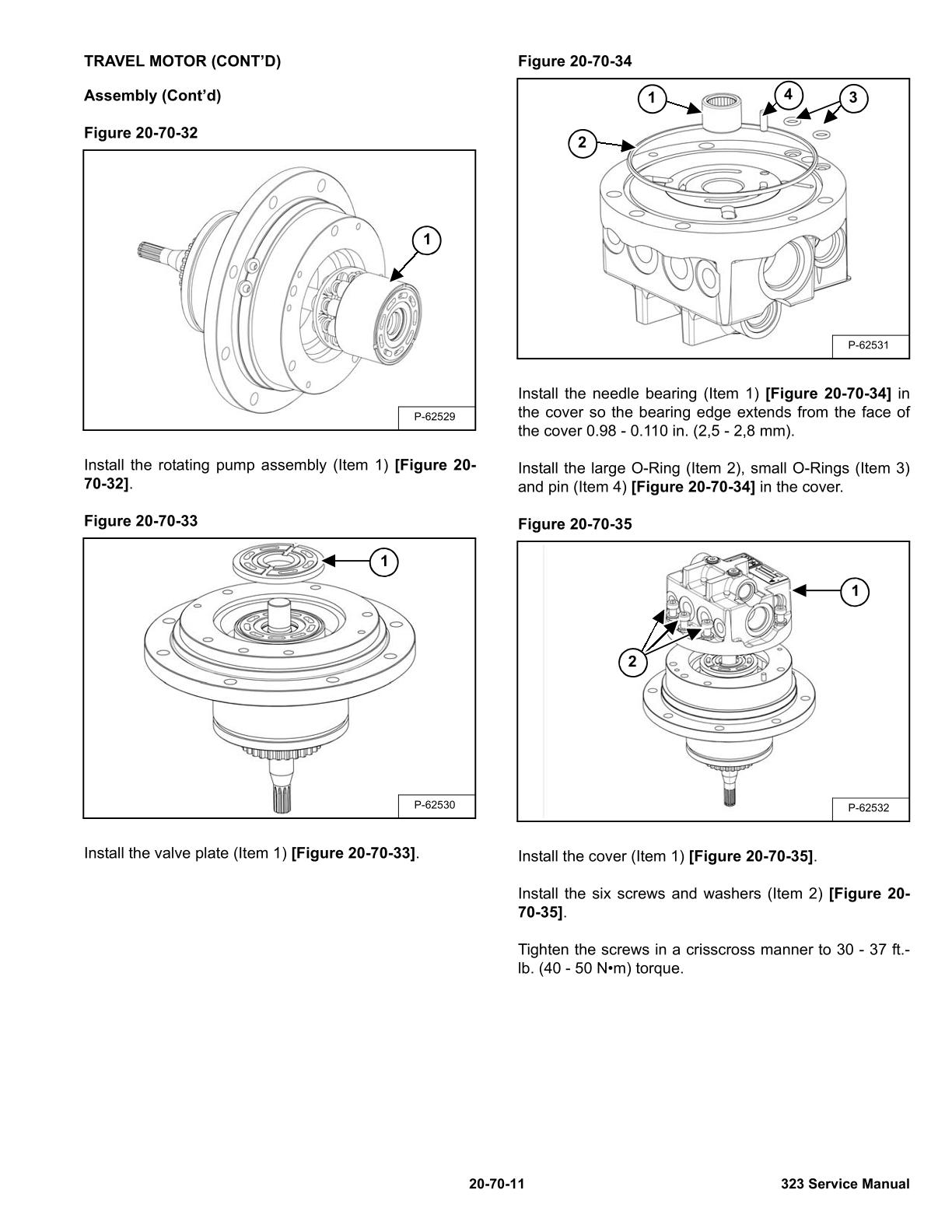 Bobcat 323 Compact Excavator Service Repair Manual - Image 3