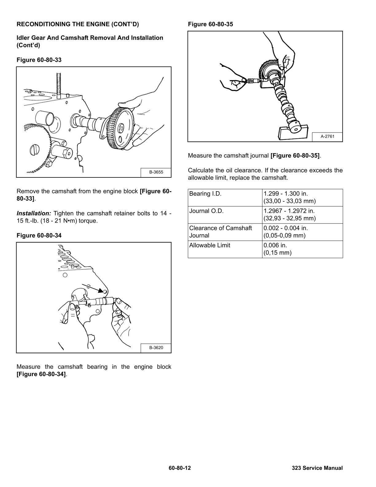 Bobcat 323 Compact Excavator Service Repair Manual - Image 4