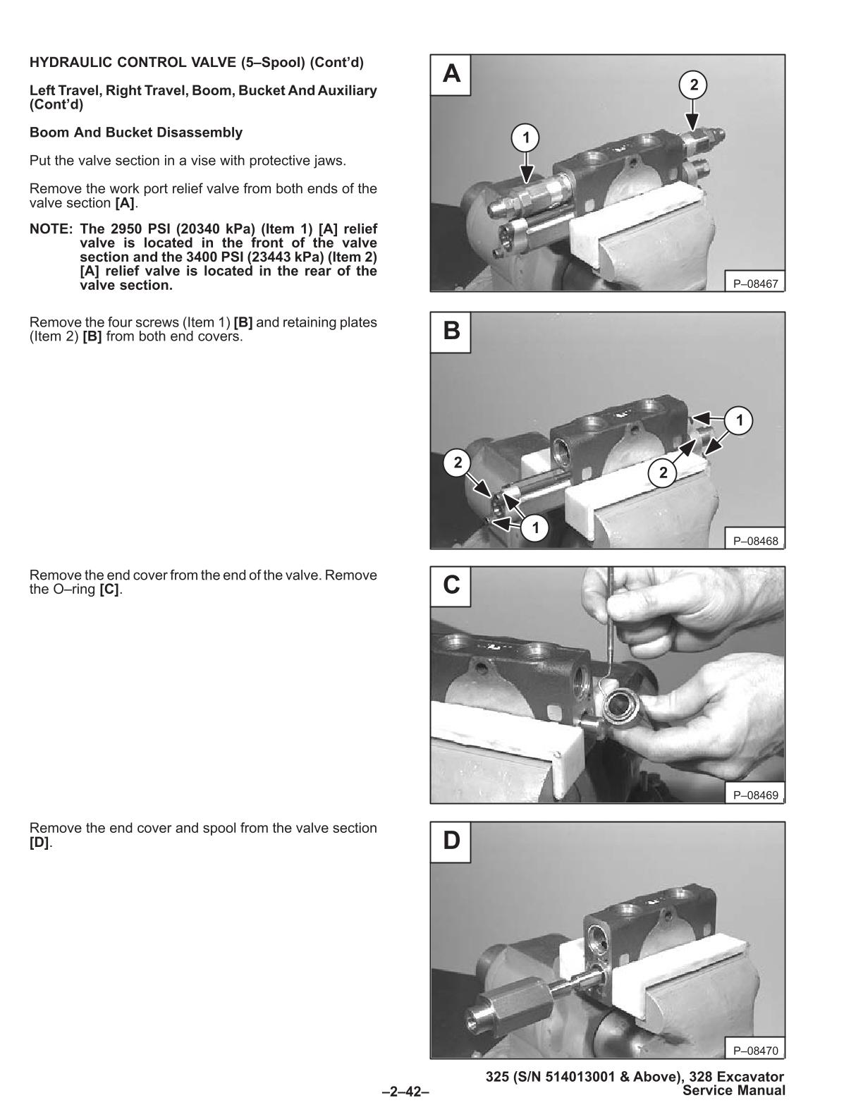 Bobcat 325, 328 Compact Excavator Service Repair Manual - Image 2