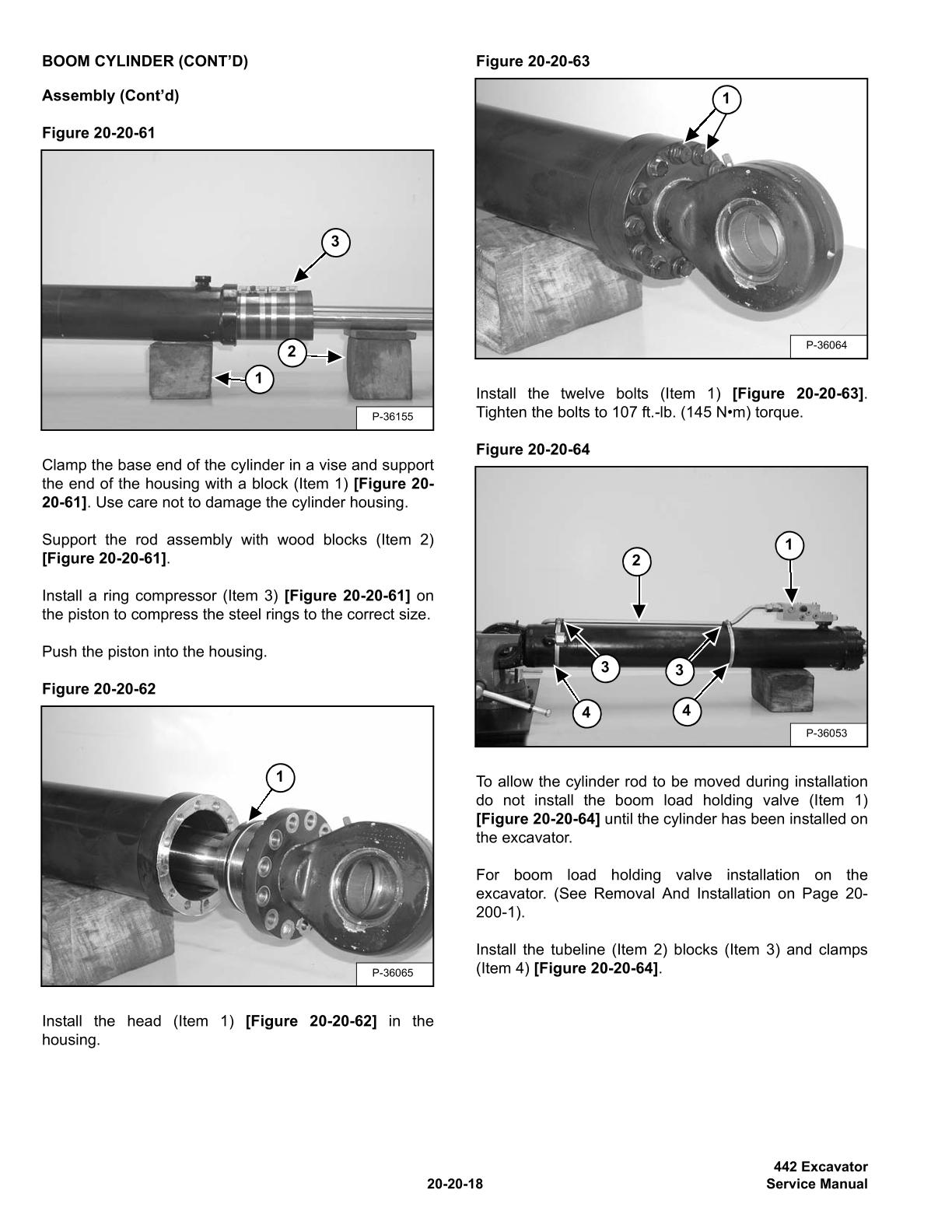 Bobcat 442 Compact Excavator Service Repair Manual - Image 2