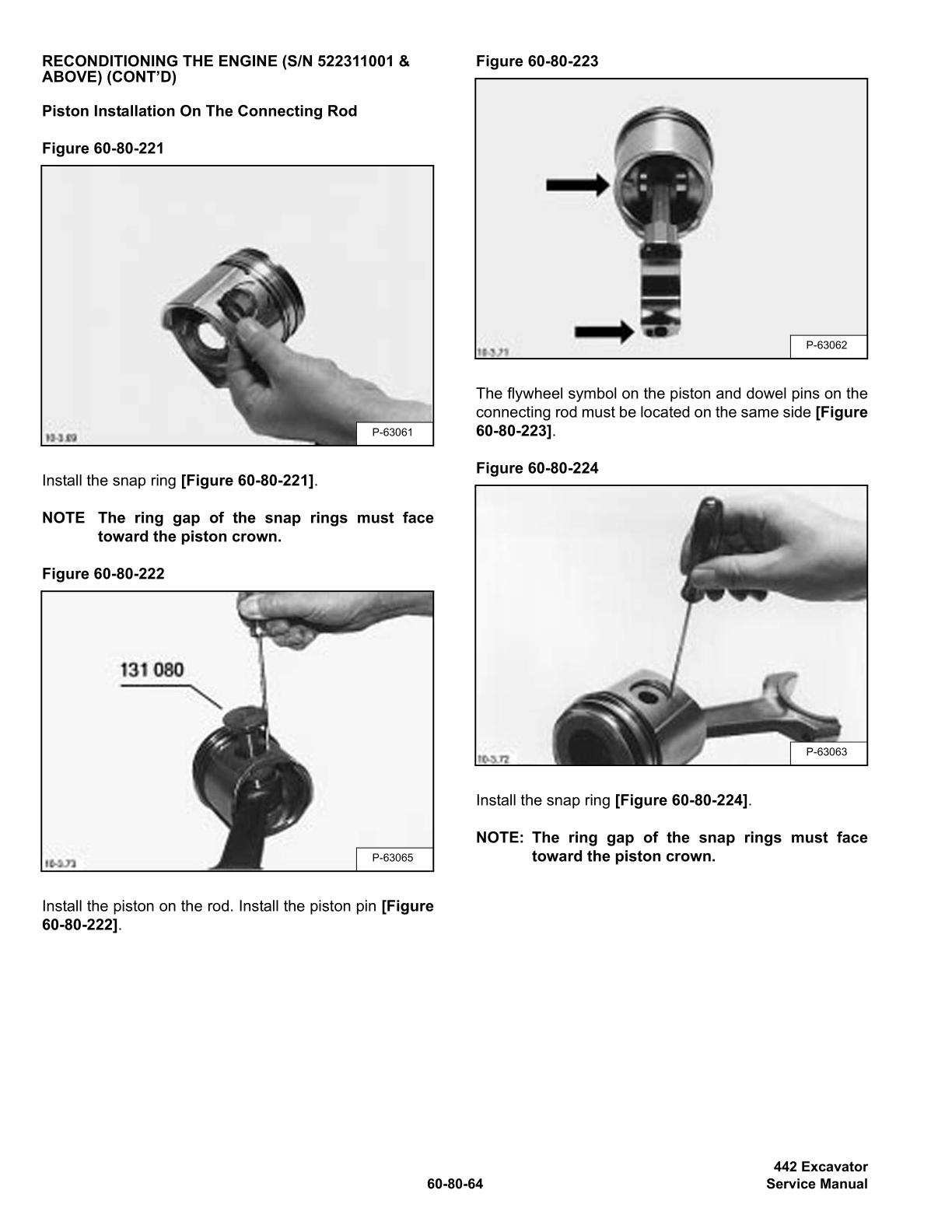 Bobcat 442 Compact Excavator Service Repair Manual - Image 3