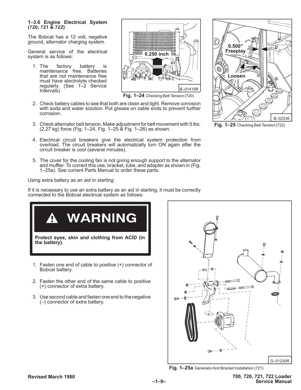 Bobcat 700, 720, 721, 722 Skid Steer Loader Service Repair Manual - Image 2