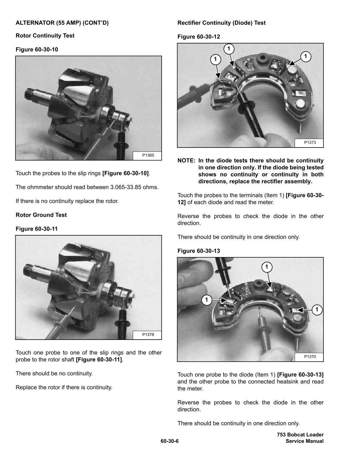 Bobcat 753 Skid Steer Loader Service Repair Manual - Image 2