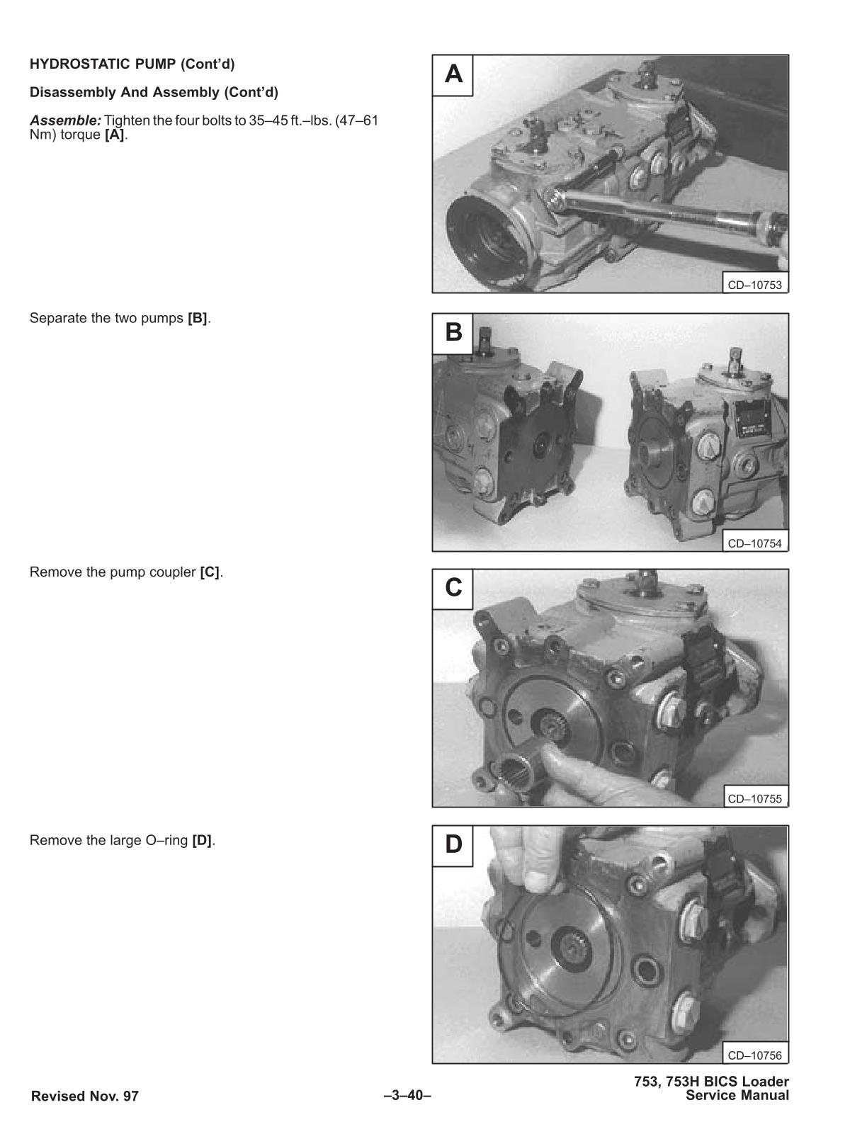 Bobcat 753 Skid Steer Loader Service Repair Manual - Image 2