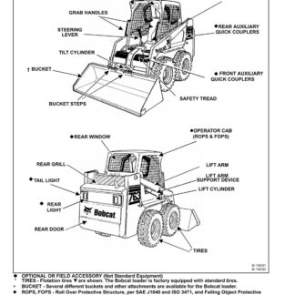 Bobcat 763 Skid Steer Loader Service Repair Manual