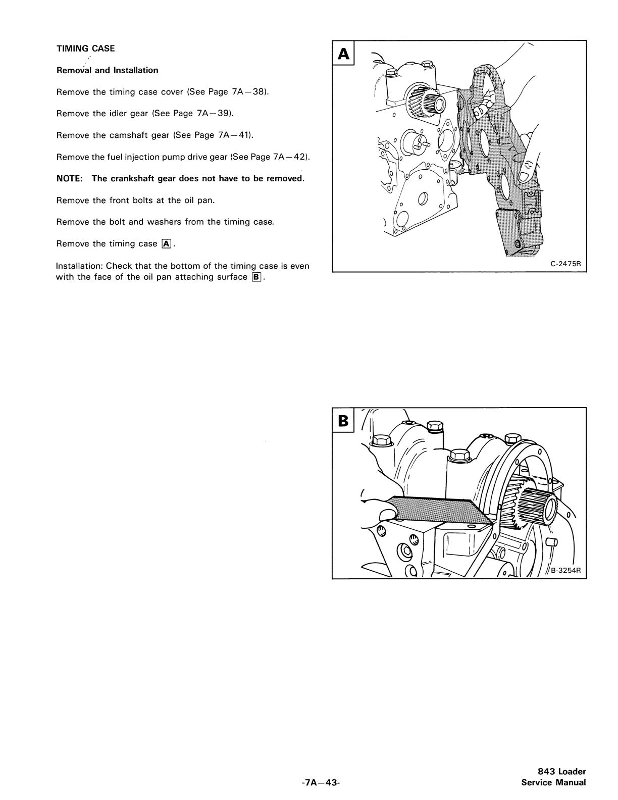 Bobcat 843, 843B Skid Steer Loader Service Repair Manual - Image 3