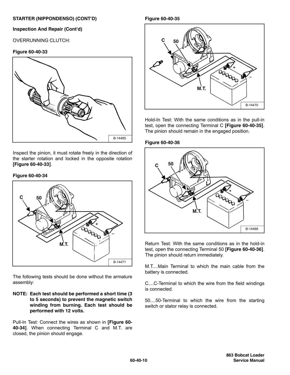 Bobcat 863 Skid Steer Loader Service Repair Manual - Image 3