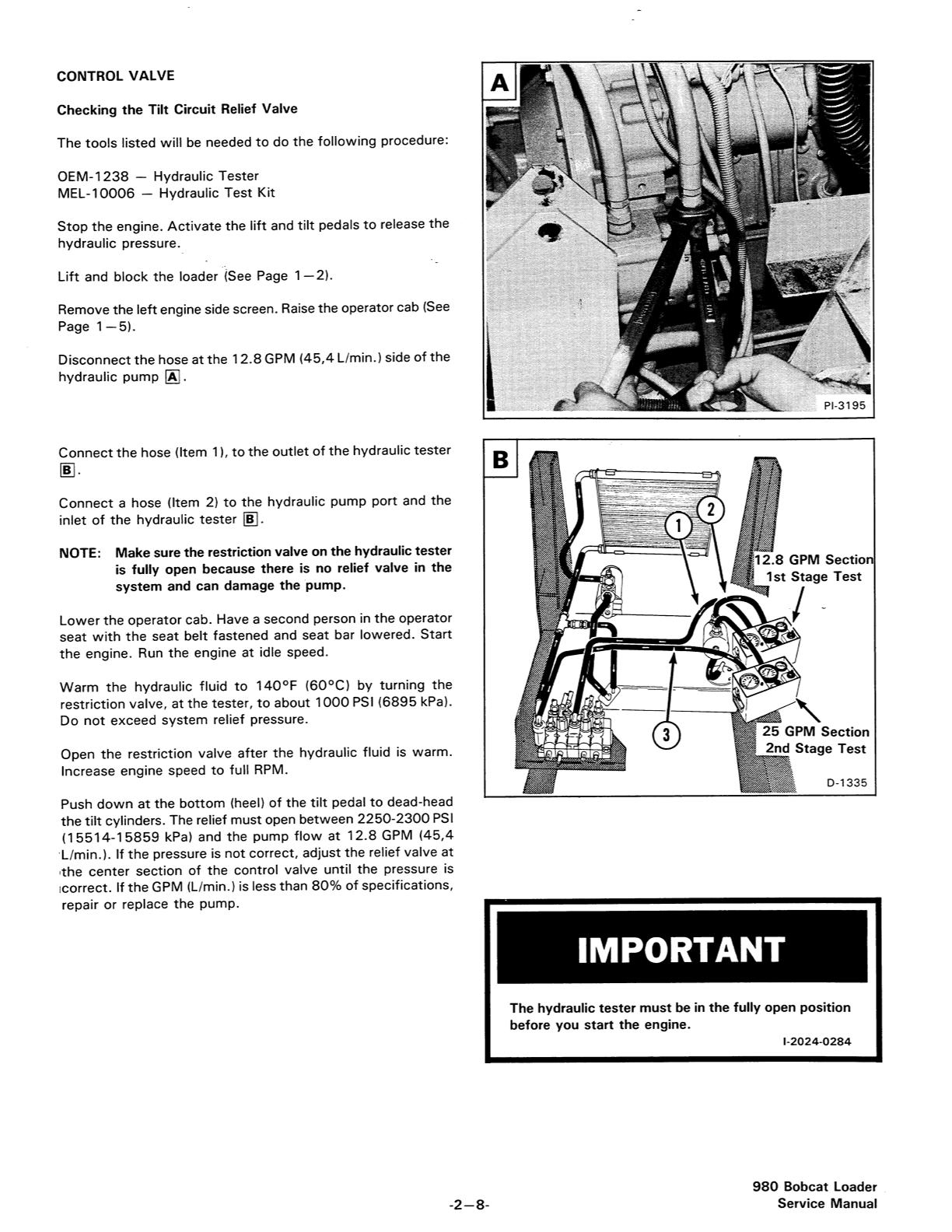 Bobcat 980 Skid Steer Loader Service Repair Manual - Image 2