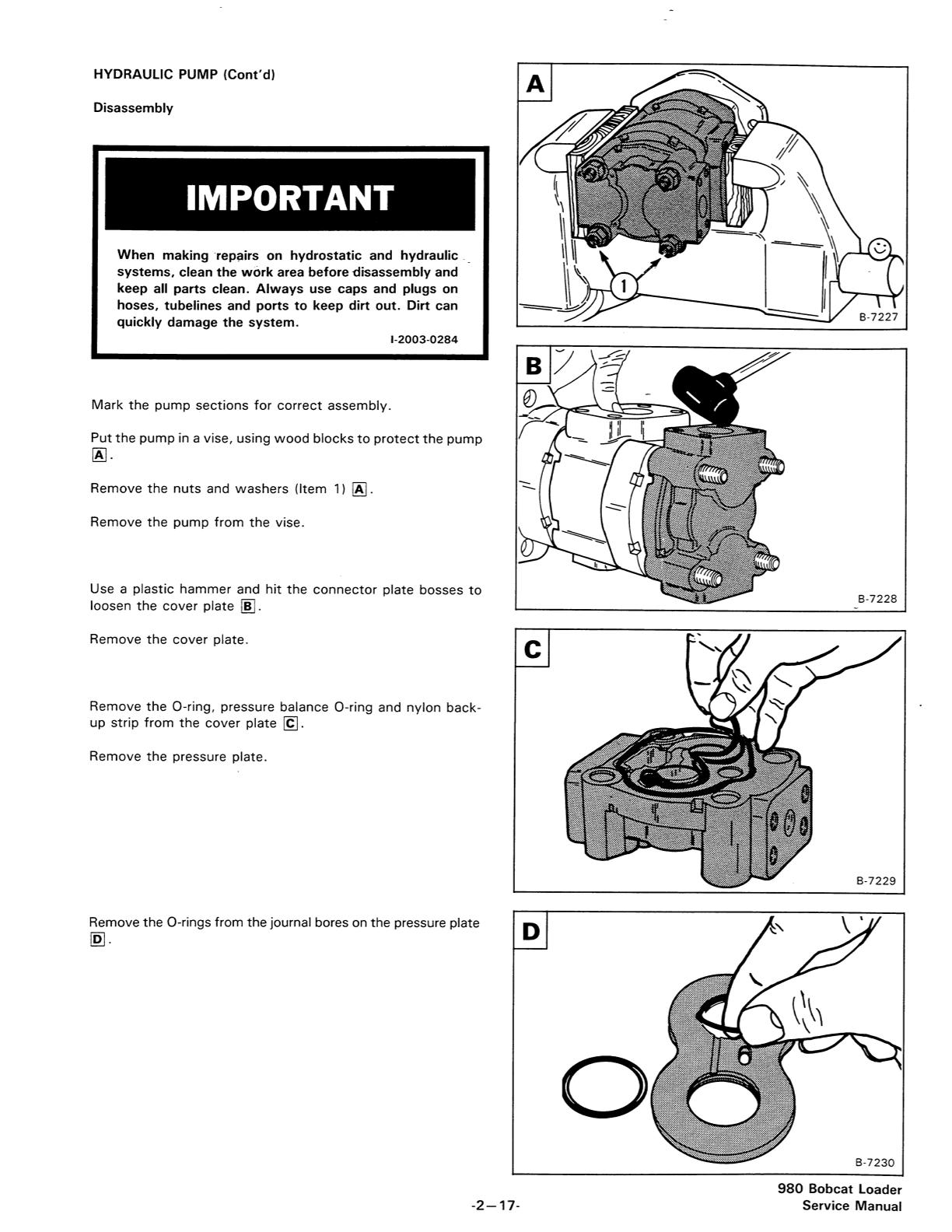 Bobcat 980 Skid Steer Loader Service Repair Manual - Image 3