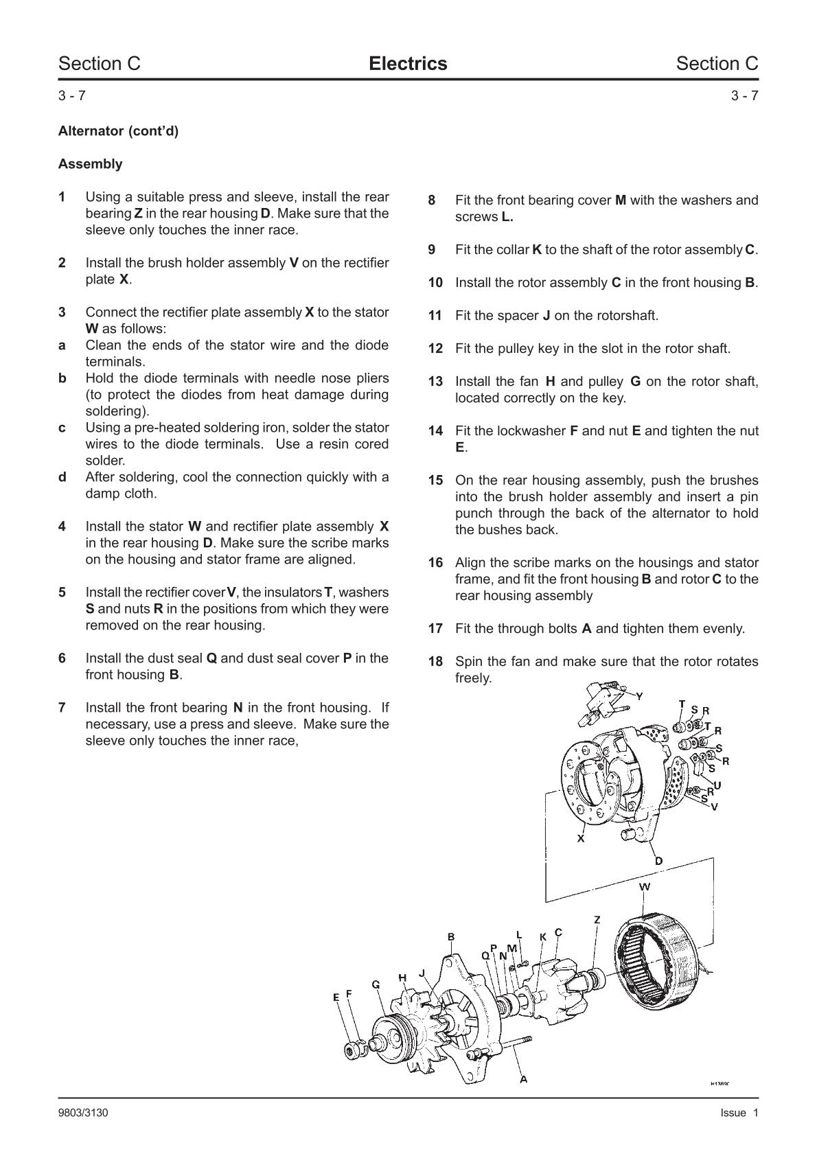 JCB 801.4 801.5 801.6 Mini Excavator Service Repair Manual - Image 2
