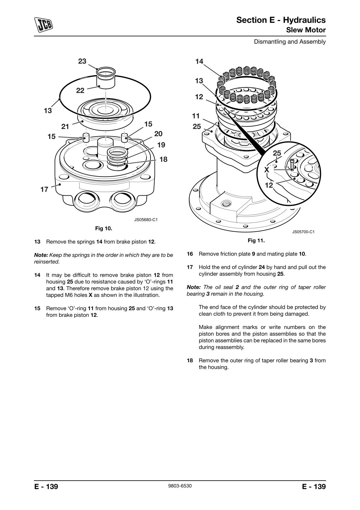 JCB JZ140 Tier2 Tracked Excavator Service Repair Manual - Image 4
