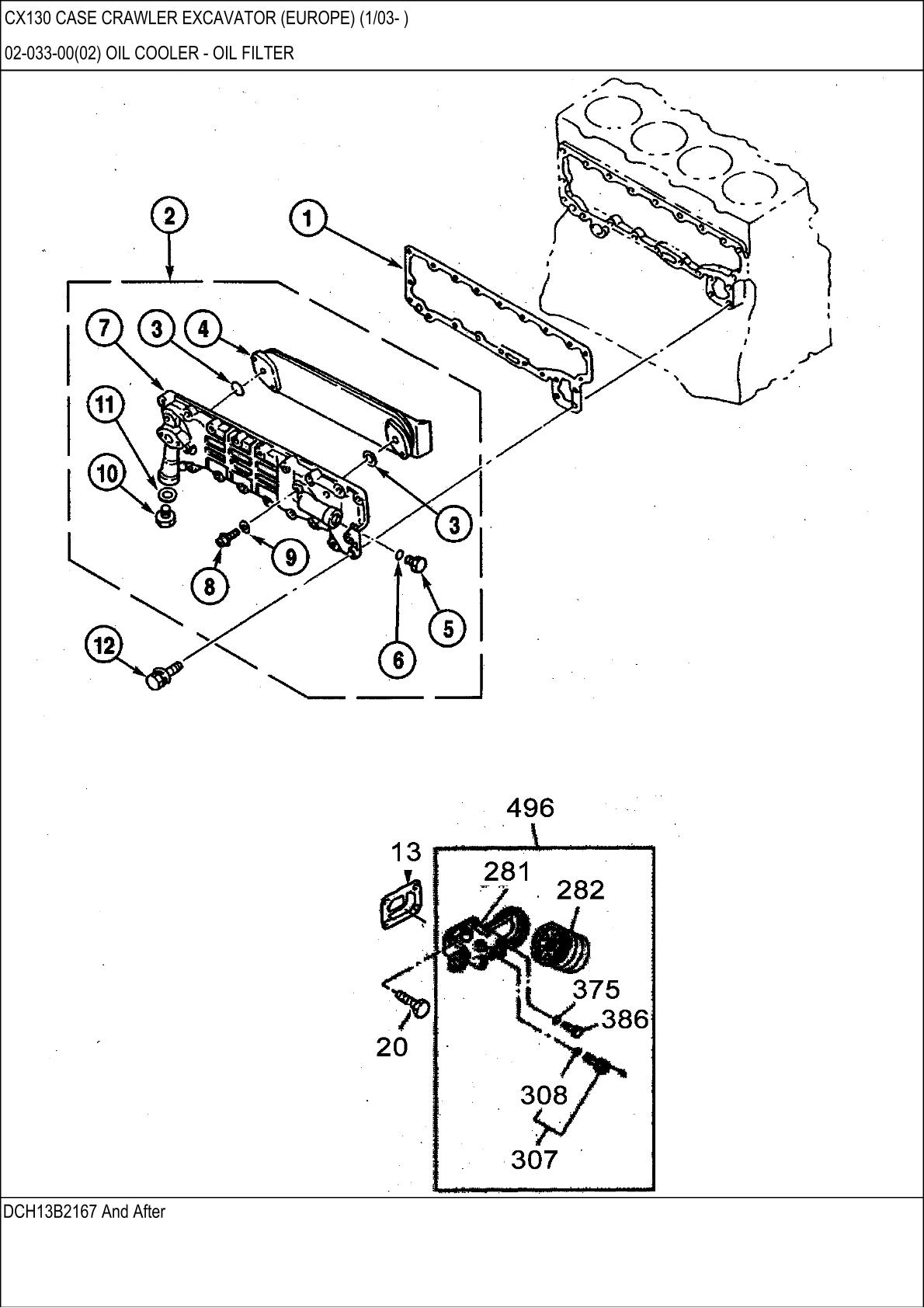 CASE CX130 Crawler Excavator Parts Catalogue manual - Image 3