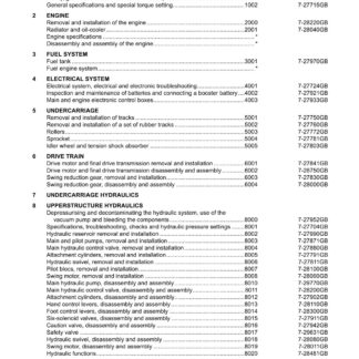 CASE CX130 Crawler Excavator Service Repair Manual