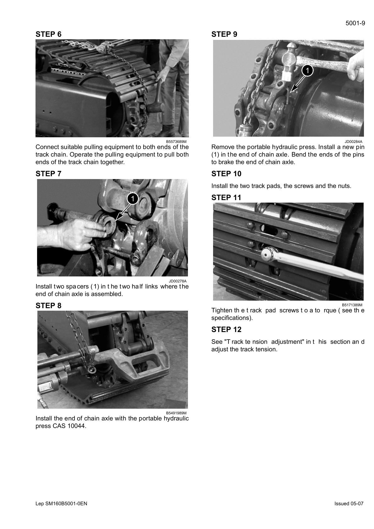 CASE CX160B CX180B Crawler Excavator Service Repair Manual - Image 2