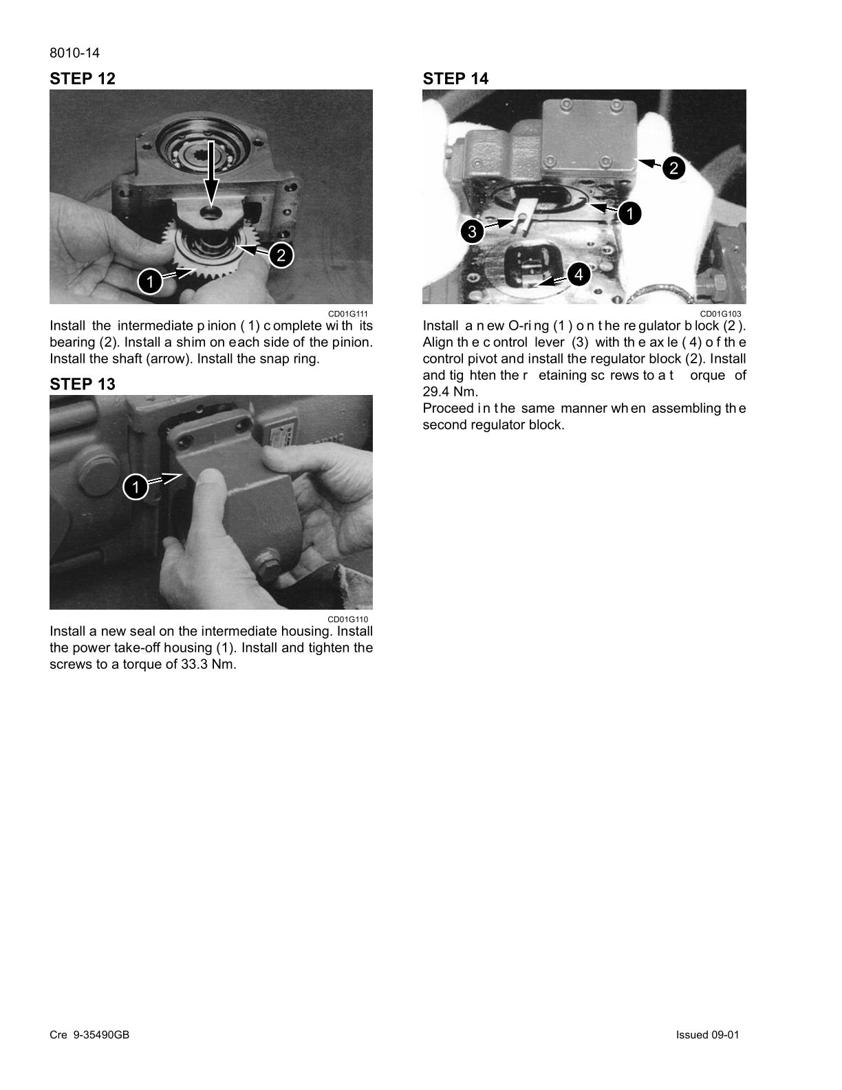 CASE CX180 Crawler Excavator Service Repair Manual - Image 3