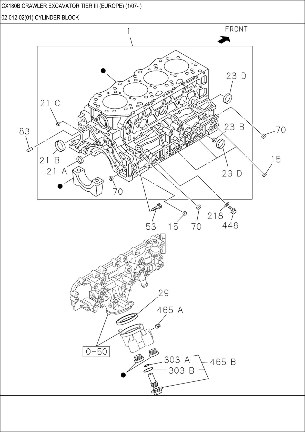CASE CX180B TIER 3 Crawler Excavator Parts Catalogue manual - Image 2