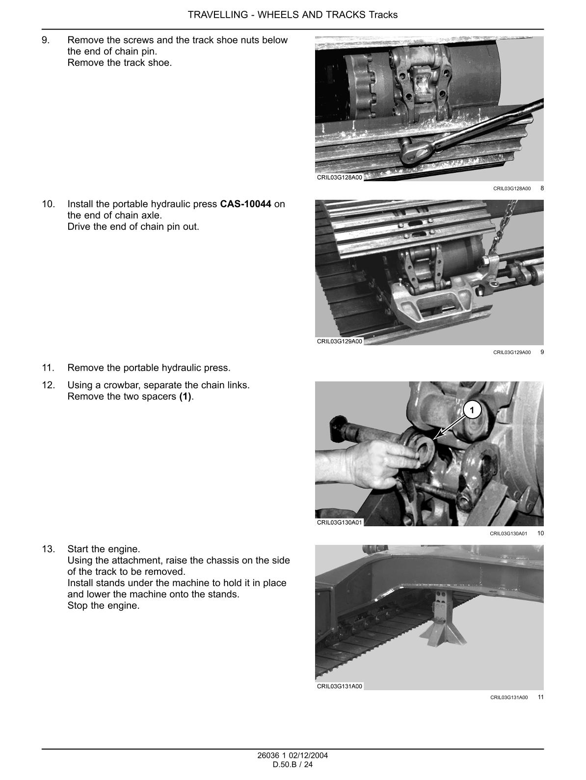 CASE CX225SR Crawler Excavator Service Repair Manual - Image 2