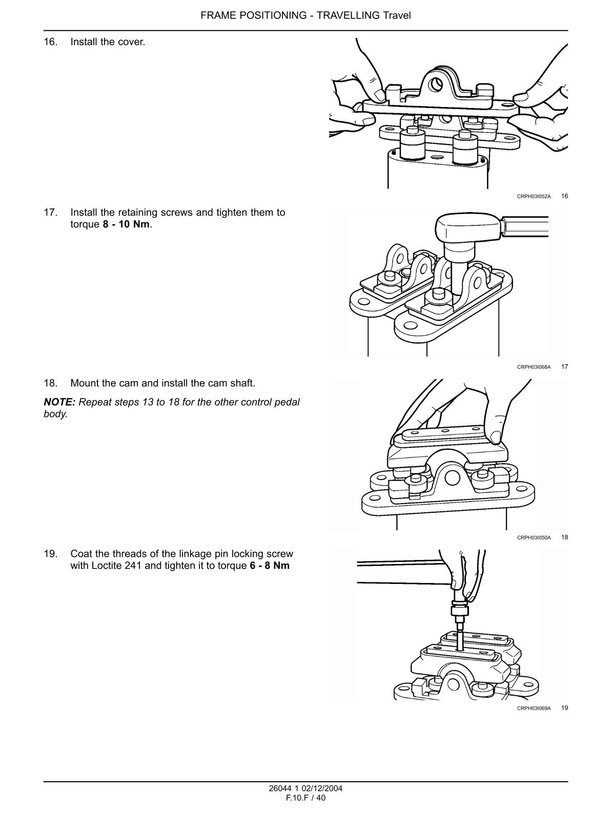 CASE CX225SR Crawler Excavator Service Repair Manual - Image 4