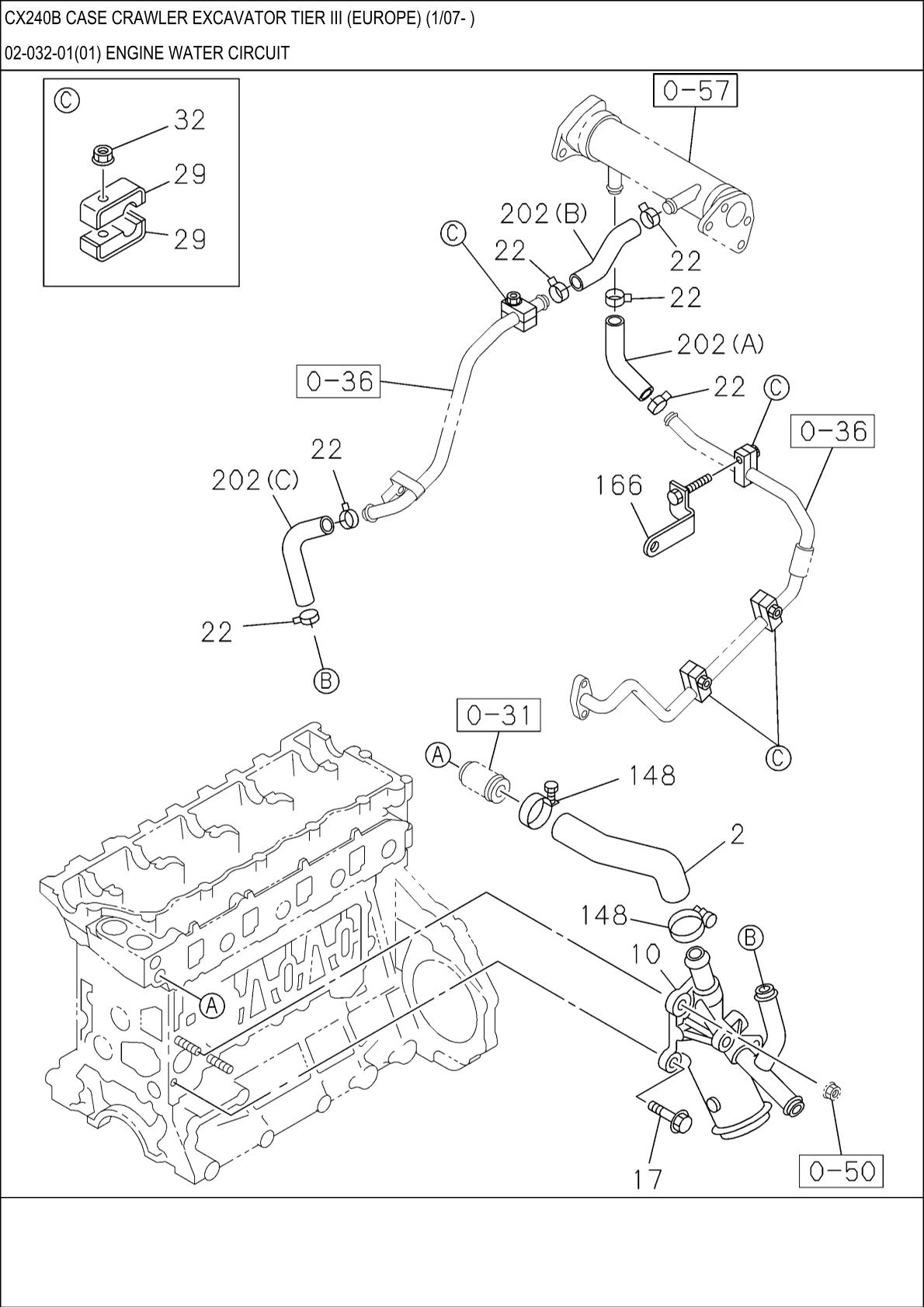 CASE CX240B Crawler Excavator Parts Catalogue manual - Image 4