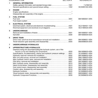 CASE CX290B Crawler Excavator Service Repair Manual