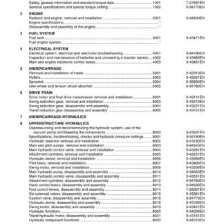 CASE CX330 CX330NLC CX350 TIER 3 Crawler Excavator Service Repair Manual