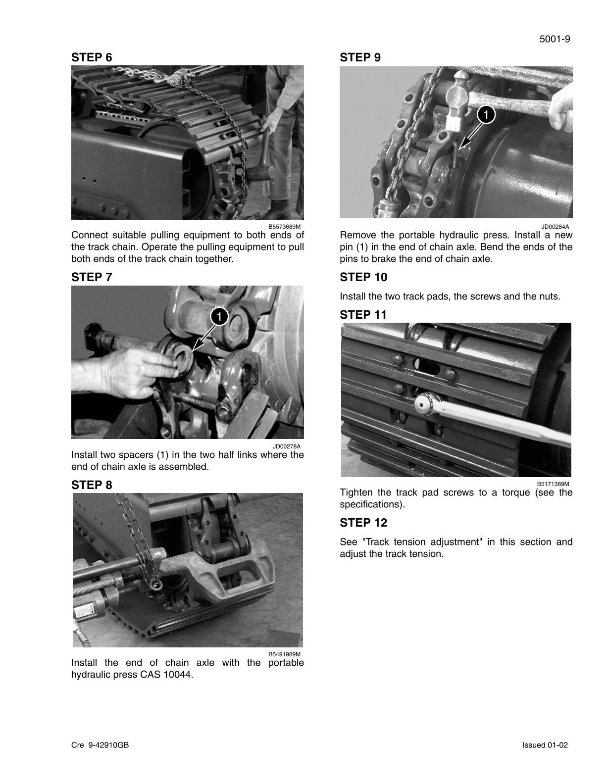 CASE CX330 CX330NLC CX350 TIER 3 Crawler Excavator Service Repair Manual - Image 2