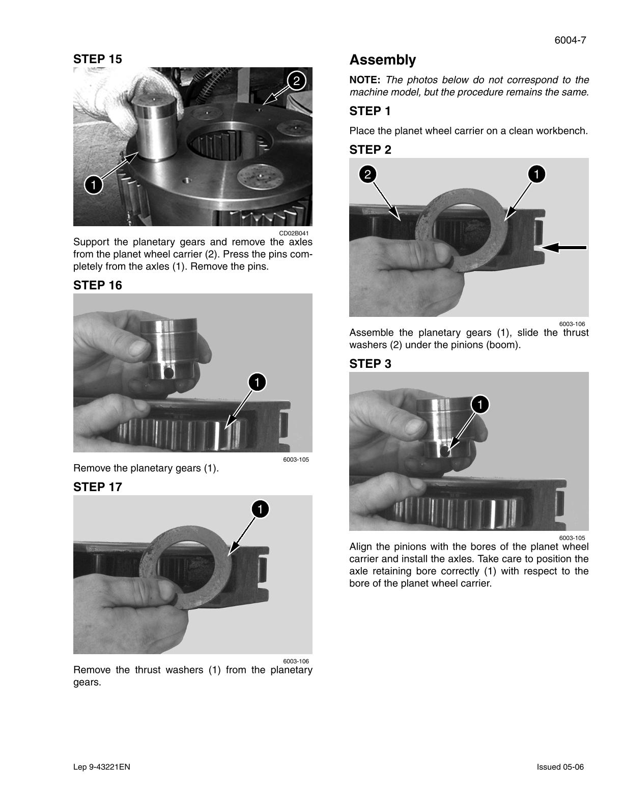 CASE CX330 CX330NLC CX350 TIER 3 Crawler Excavator Service Repair Manual - Image 3