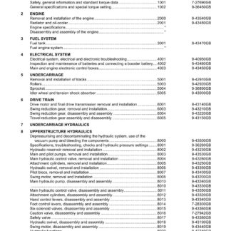 CASE CX330 CX350 Crawler Excavator Service Repair Manual