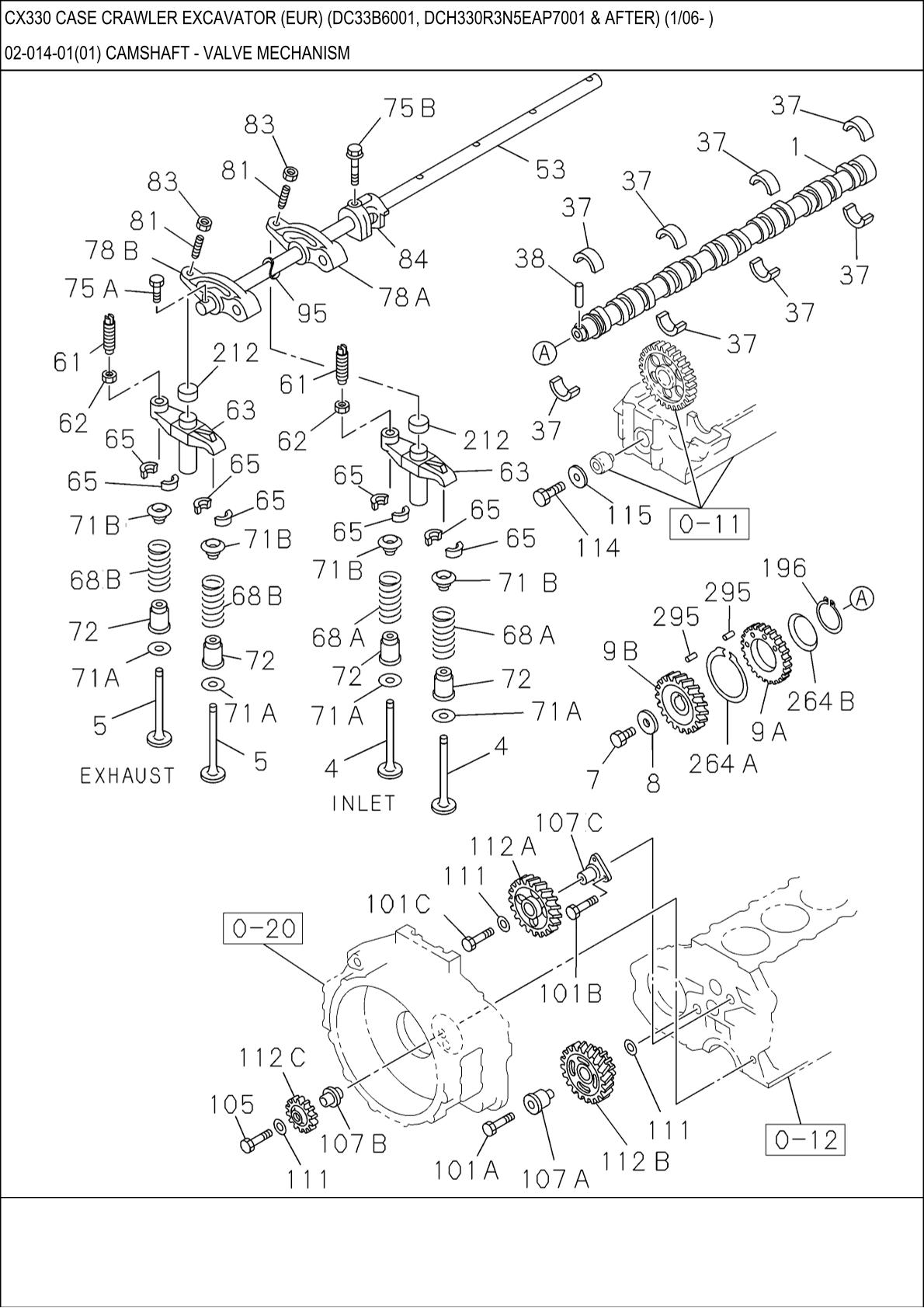 CASE CX330 Crawler Excavator Parts Catalogue manual - Image 3