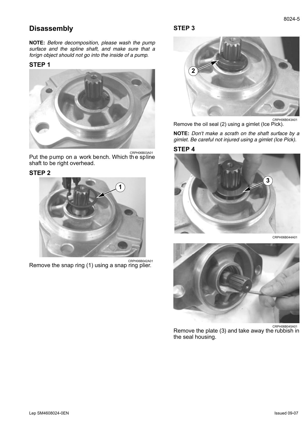 CASE CX460 TIER 3 Crawler Excavator Service Repair Manual - Image 4