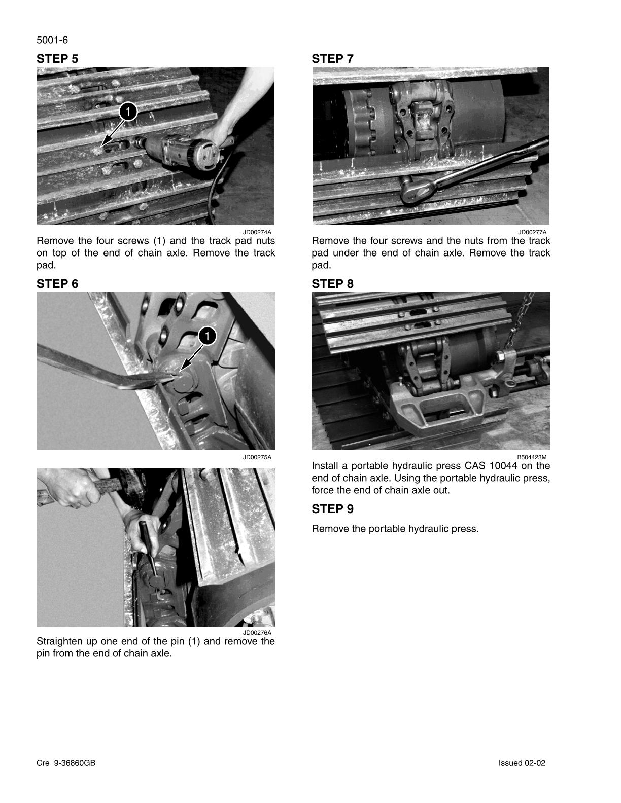 CASE CX700 Crawler Excavator Service Repair Manual - Image 3