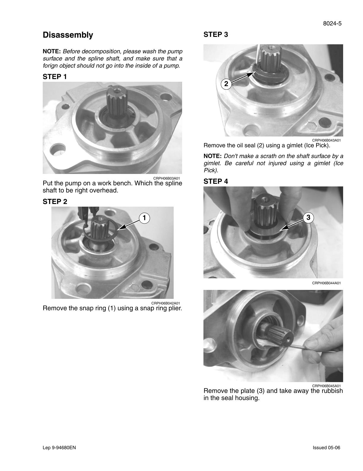 CASE CX700 Crawler Excavator Service Repair Manual - Image 4