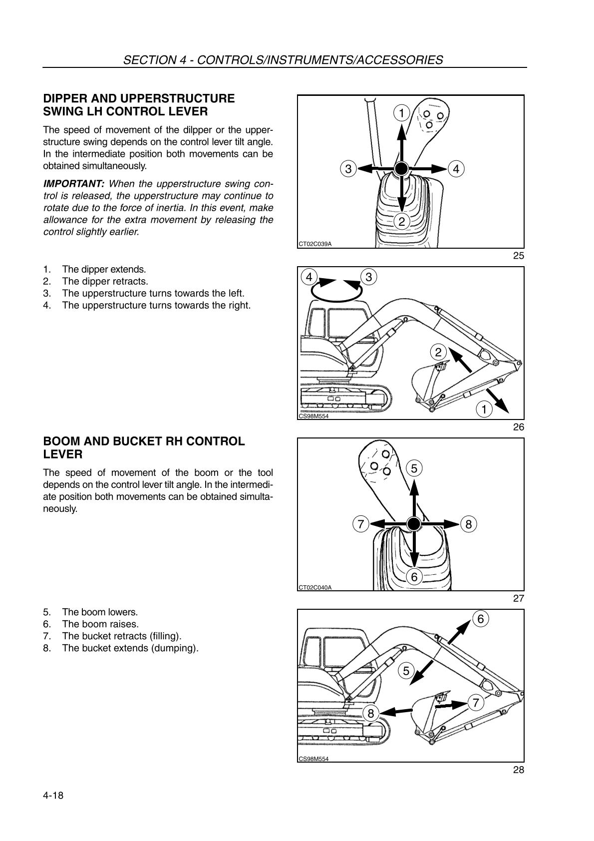 CASE CX75SR CX75SR-LR CX80 CX135SR Tier 3 Crawler Excavator Operator’s manual - Image 3