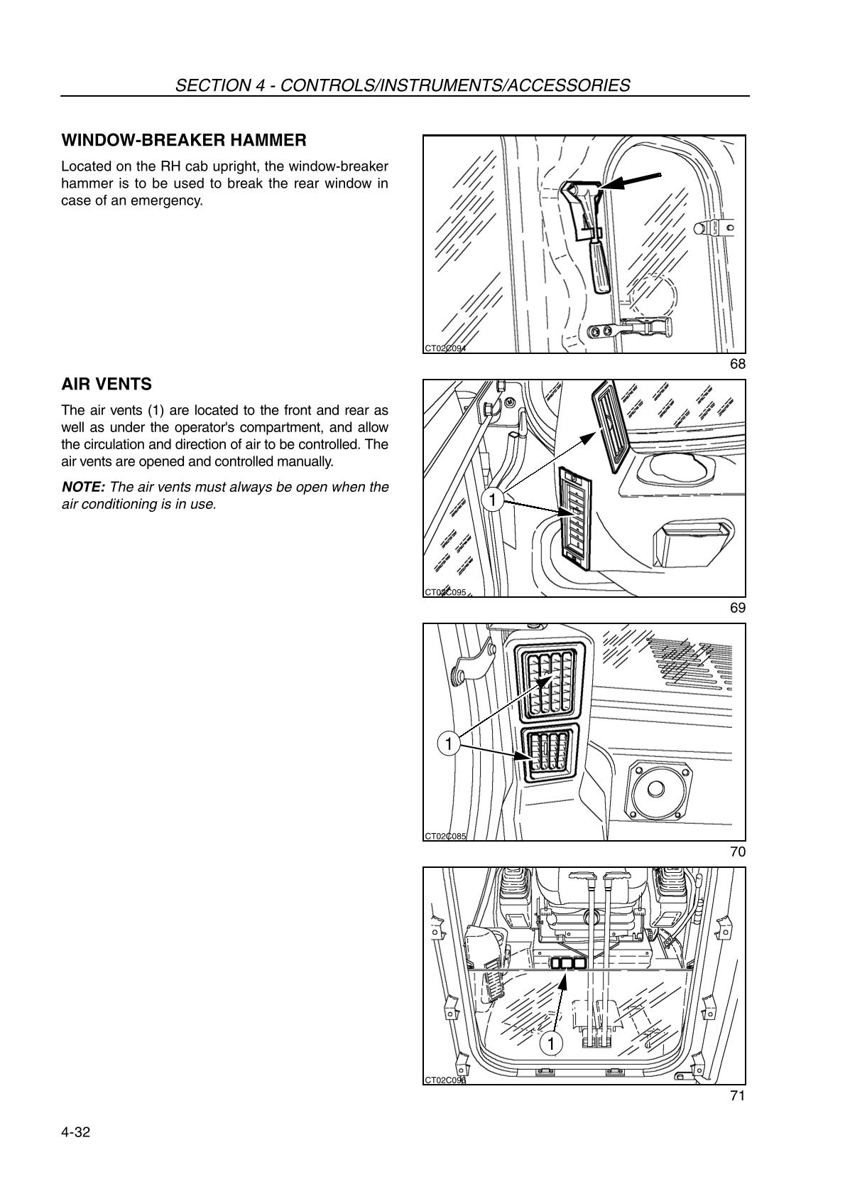 CASE CX75SR CX75SR-LR CX80 CX135SR Tier 3 Crawler Excavator Operator’s manual - Image 4