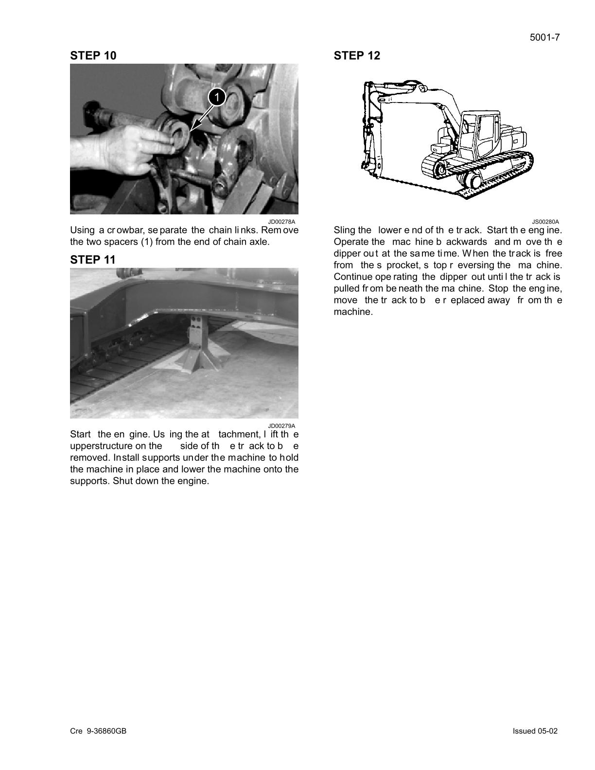 CASE CX800 Crawler Excavator Service Repair Manual - Image 3