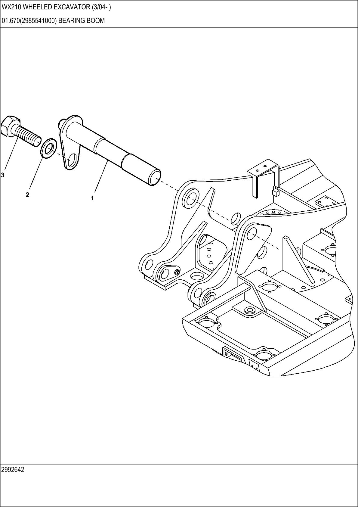 CASE WX210 Wheel Excavator Parts Catalogue manual - Image 2