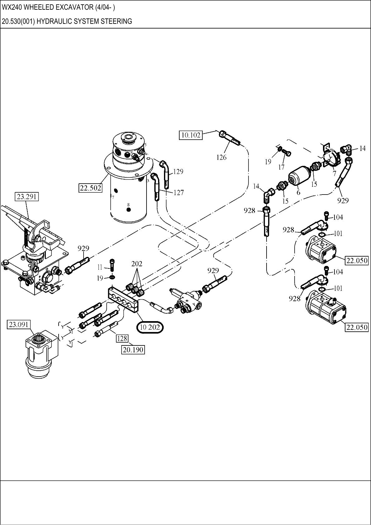 CASE WX240 Wheel Excavator Parts Catalogue manual - Image 2