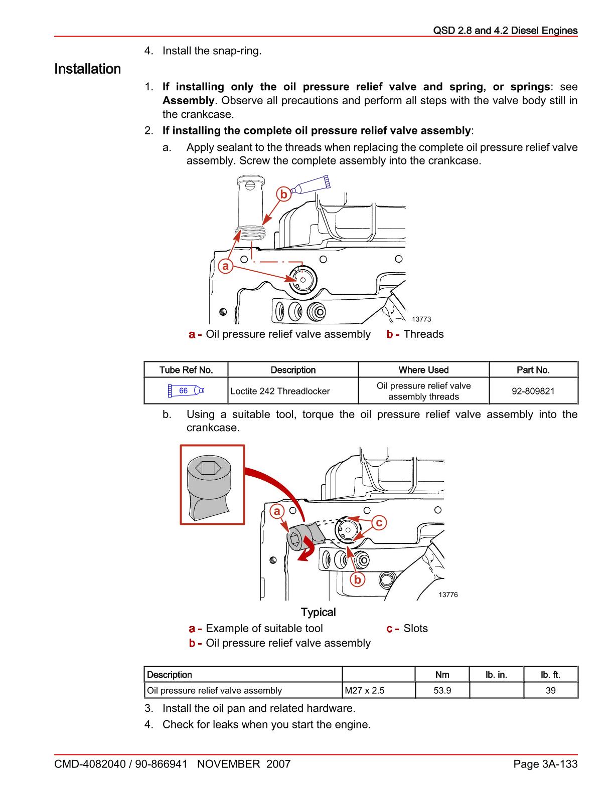 Cummins MerCruiser QSD 2.8L and 4.2L Diesel Engine Service Repair Manual - Image 2